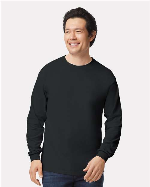 Gildan-Ultra Cotton Long Sleeve T-Shirt Print