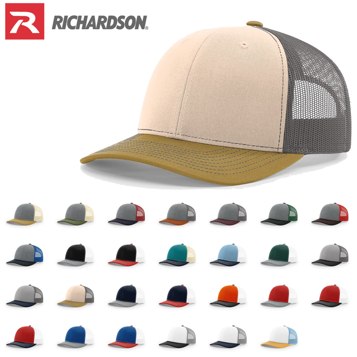 Richardson 112 Trucker Hat Snapback Cap